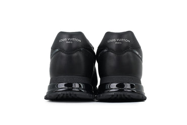 back black leather sneaker