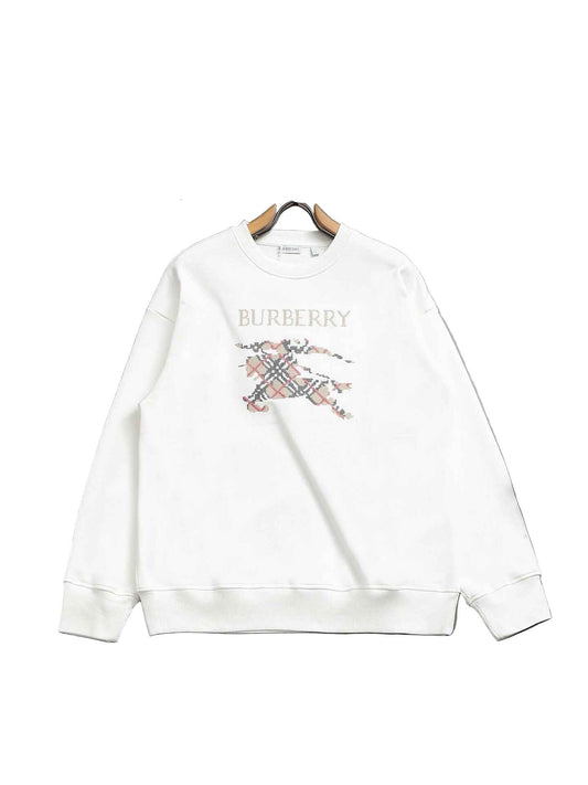 Luxury Cotton Sweatshirt – Cross Stitch Graphic Edition - TruVybe Essentials