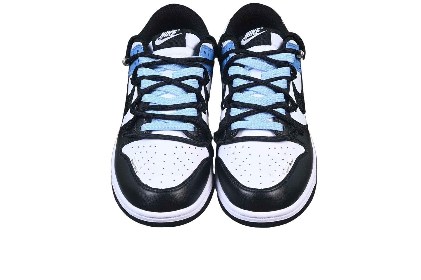 “Unicorn Shine Custom Sneaker – Blue, White & Black Edition” - TruVybe Essentials
