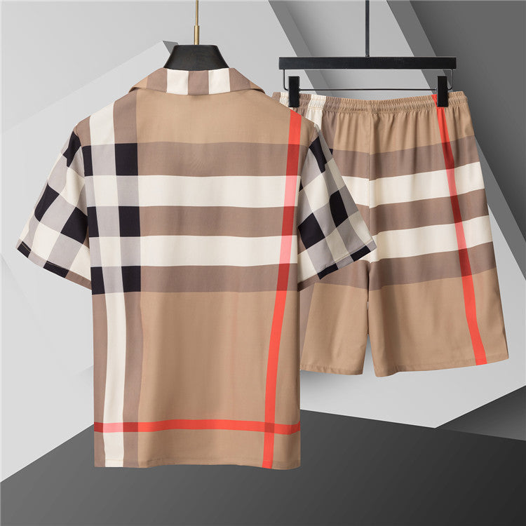 Custom Plaid Resort Set