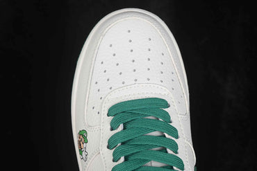 Custom Green Character-Inspired Low-Top Sneaker