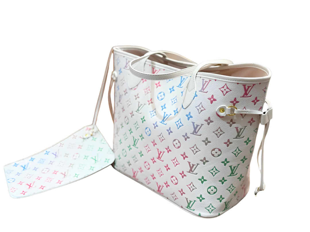 Neverfull MM – Empreinte Sunrise Aquarelle Cowhide Tote
