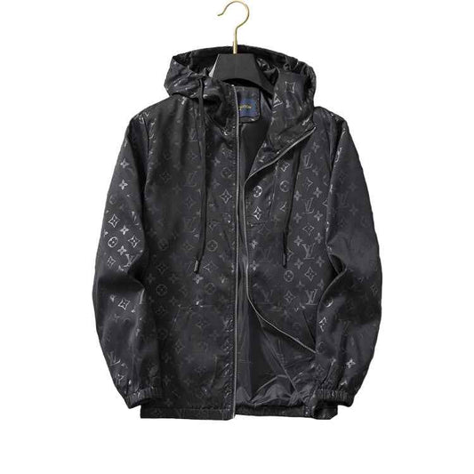 Monogram Windbreaker Jacket – Lightweight Layer - TruVybe Essentials
