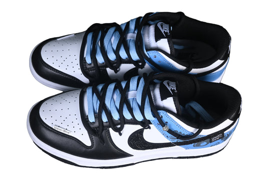 “Unicorn Shine Custom Sneaker – Blue, White & Black Edition”