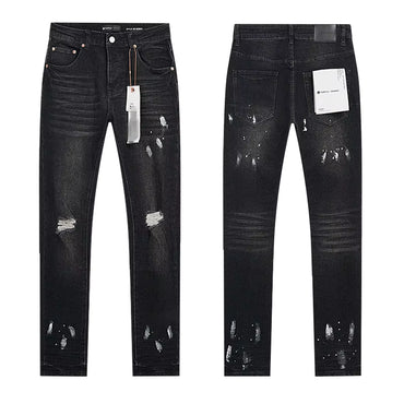 Multiple - Stylish Midweight Breathable Denim Jeans – Purple Streetwear Fit