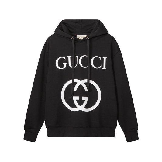 Black hoodie with graphic