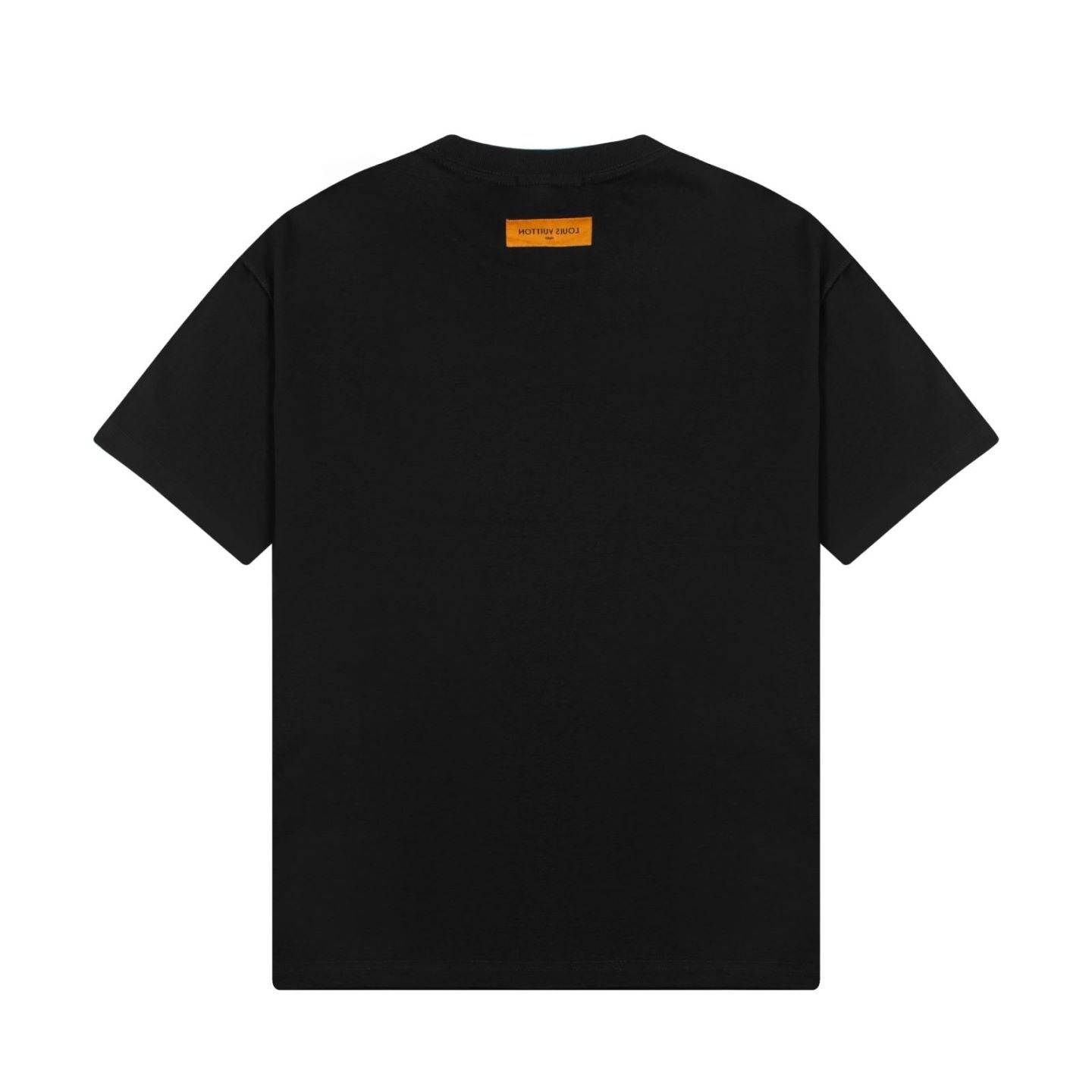 Black t-shirt with a