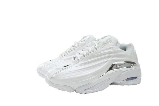 White sneakers with a box on a white background