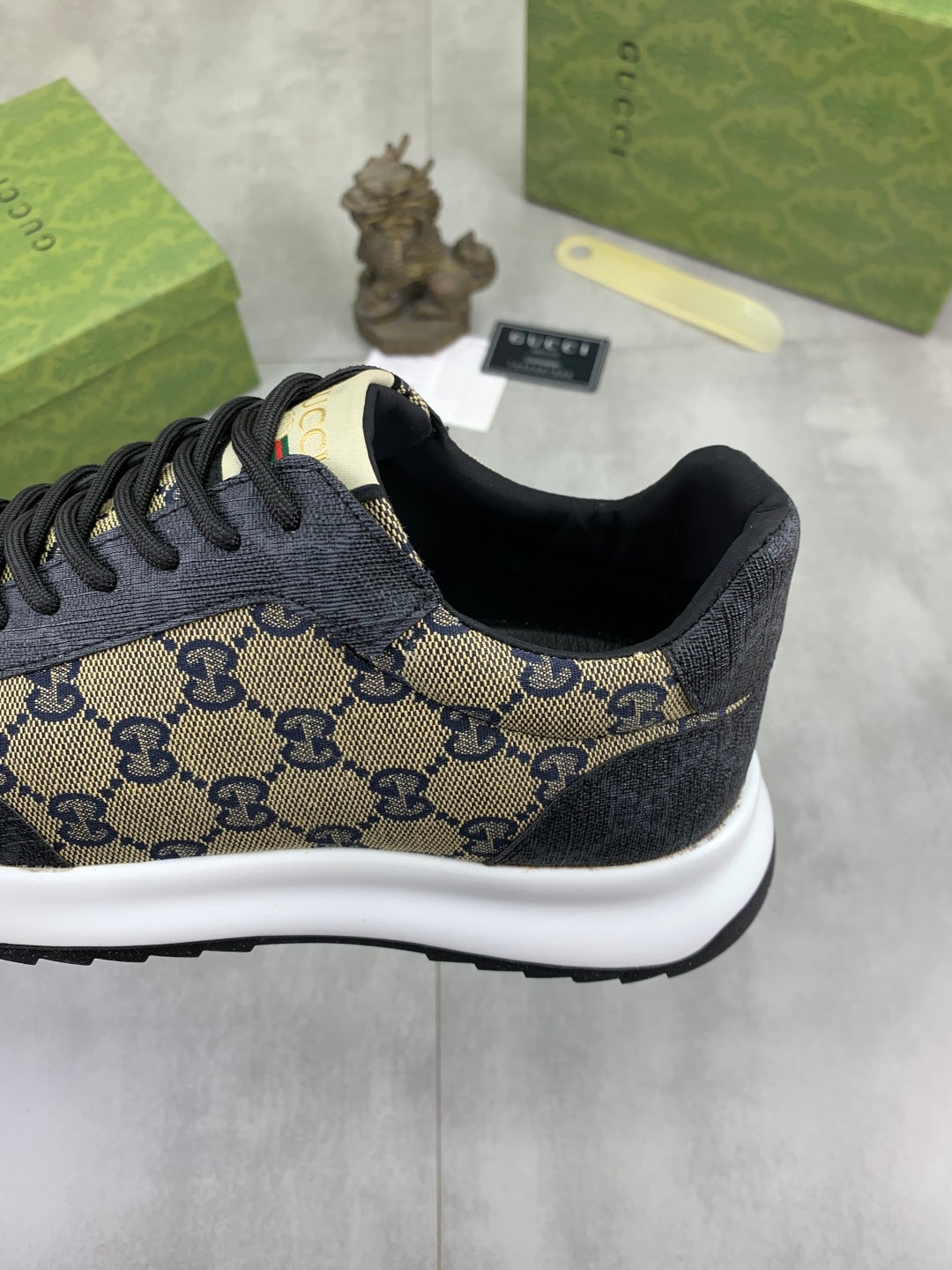 Custom GG Canvas Runner Sneakers