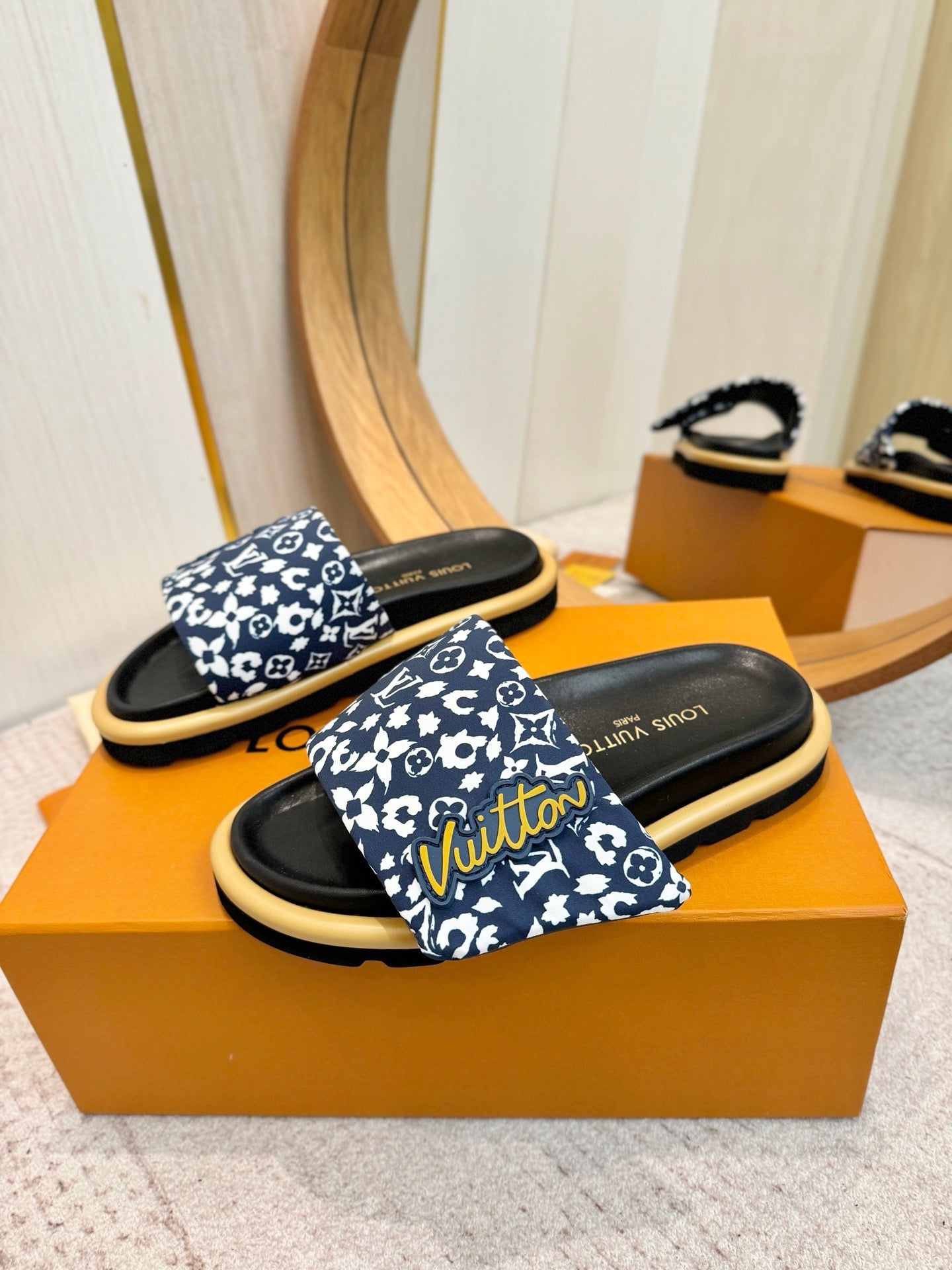 Monogram Comfort Slides
