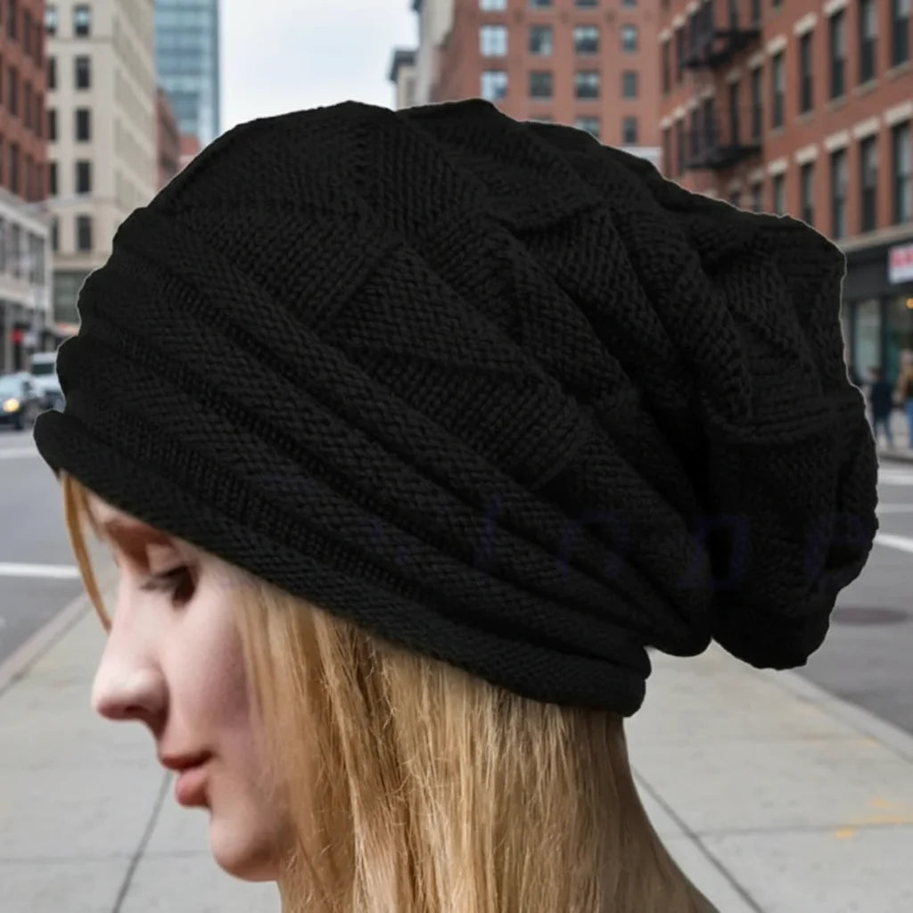 Oversized Slouchy Knitted Beanie