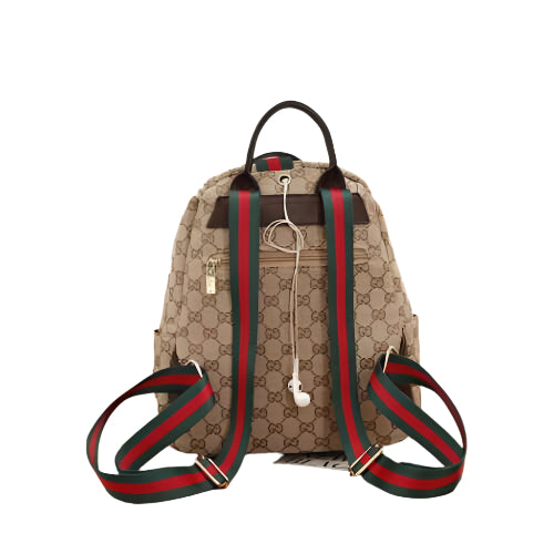Gucci GG-Canvas Backpack with Sling Bag – Luxury Function Meets Signature Style