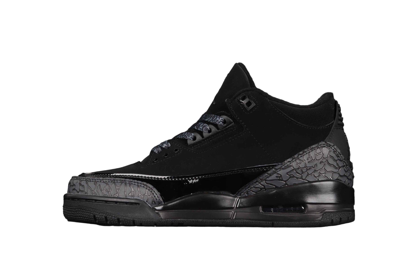 “Black & Cement Grey Retro Style Sneaker – 136064-002 Design” - TruVybe Essentials