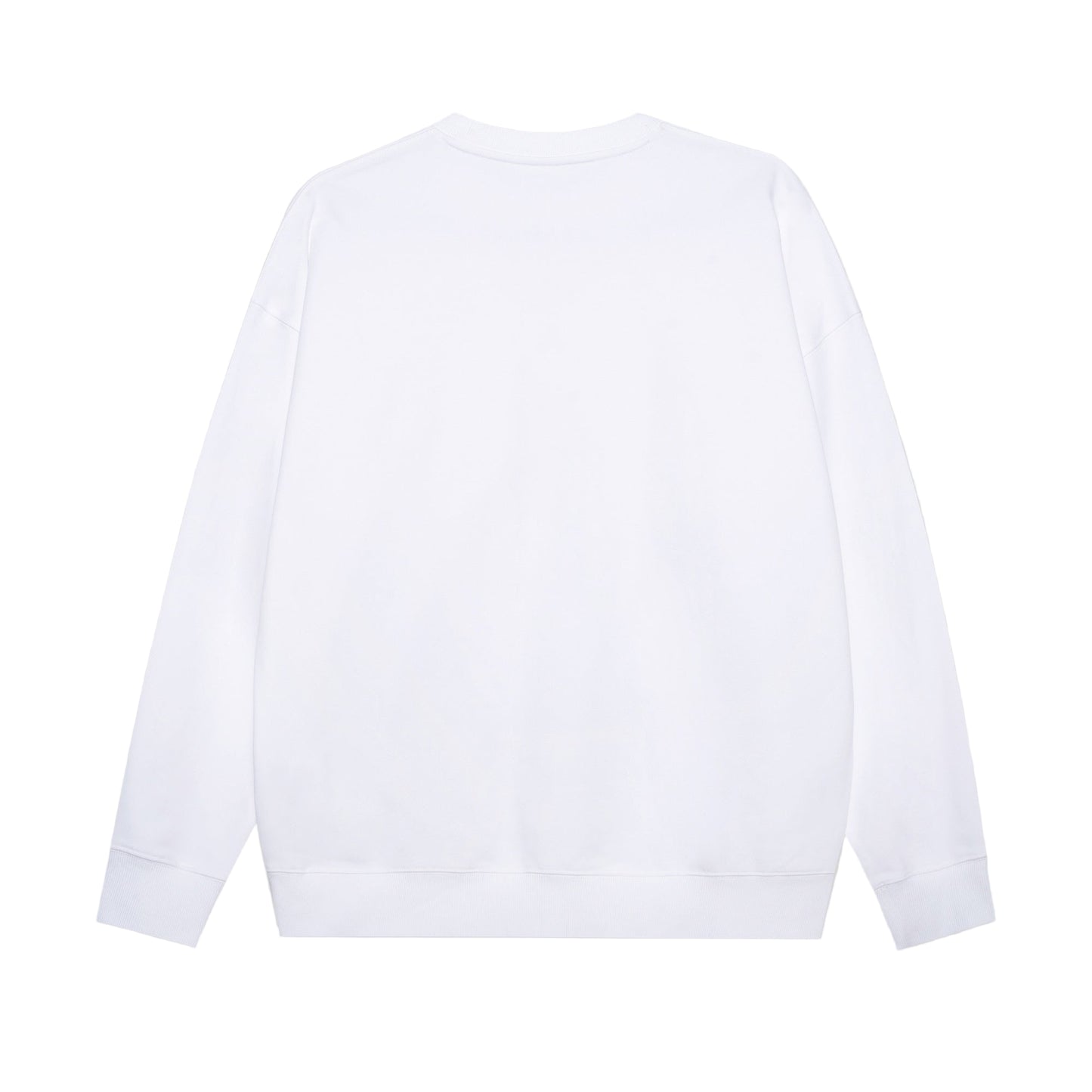 Amiri MA Core Logo Crewneck Sweatshirt (white / brown / black) ✅ back