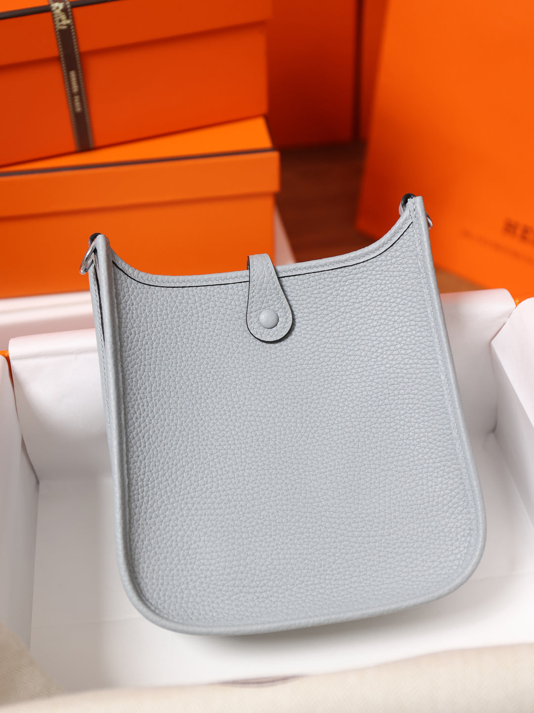 back Mini Evelyne TPM Bag – Gris Pantin