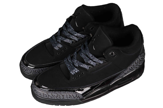 “Black & Cement Grey Retro Style Sneaker – 136064-002 Design” - TruVybe Essentials