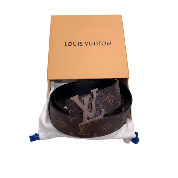 Louis Vuitton LV Calf Leather Logo Belt - TruVybe Essentials