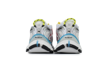 Pair of  sneakers on a white background