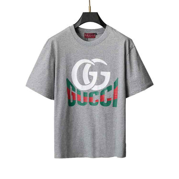 Red & Green Graphic Motif Cotton Jersey Tee — Statement Design - TruVybe Essentials