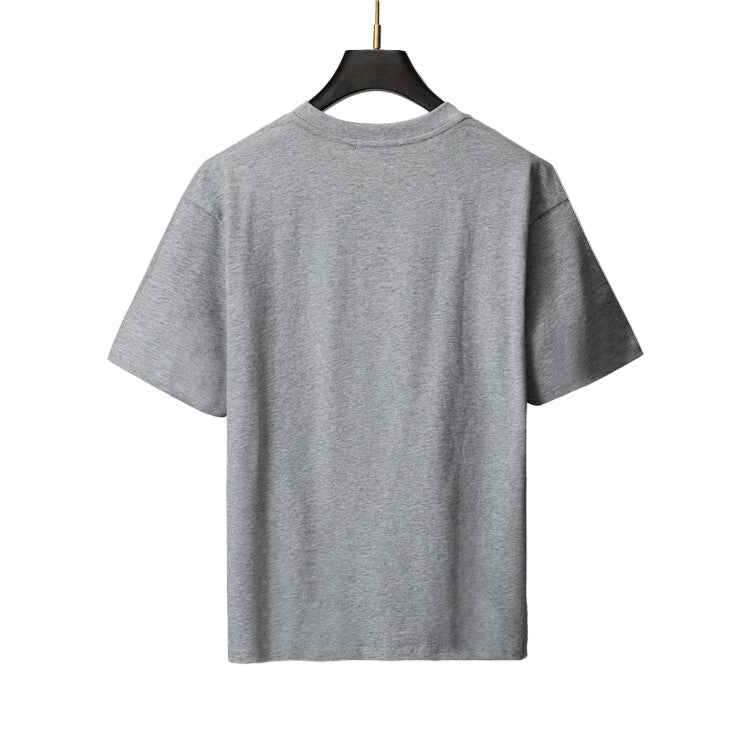 Red & Green Graphic Motif Cotton Jersey Tee — Statement Design - TruVybe Essentials