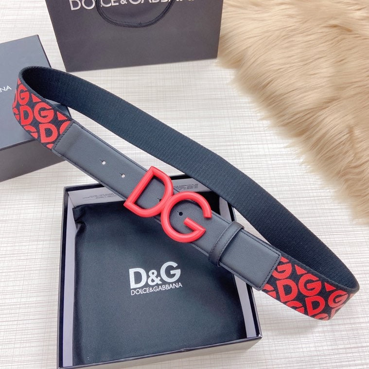Dolce & Gabbana Leather Belt - TruVybe Essentials