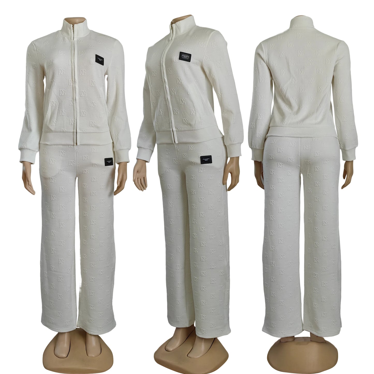 Dolce & Gabbana White 2 piece outfit - TruVybe Essentials