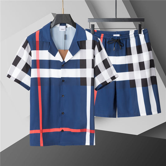Custom Plaid Resort Set