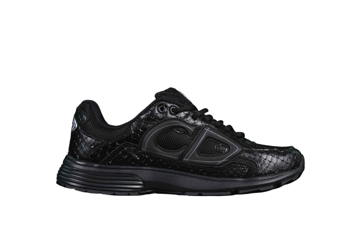 “All-Black B30 Alligator Sneaker — Premium Designer Style” - TruVybe Essentials
