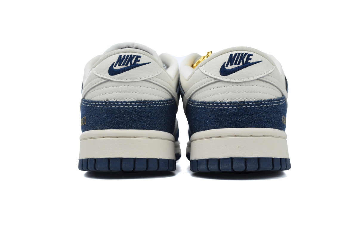 FC1688-141 Custom Nike Dunk Low Denim Blue /Gucci - TruVybe Essentials