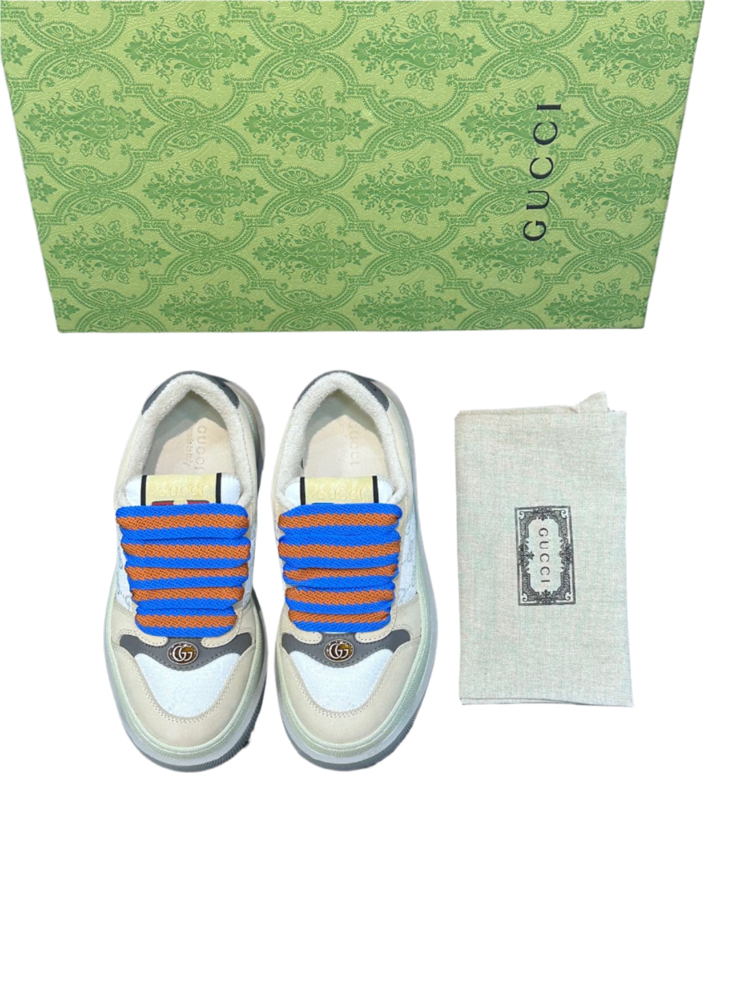 Gucci Screener GG Leather Sneakers ' - TruVybe Essentials