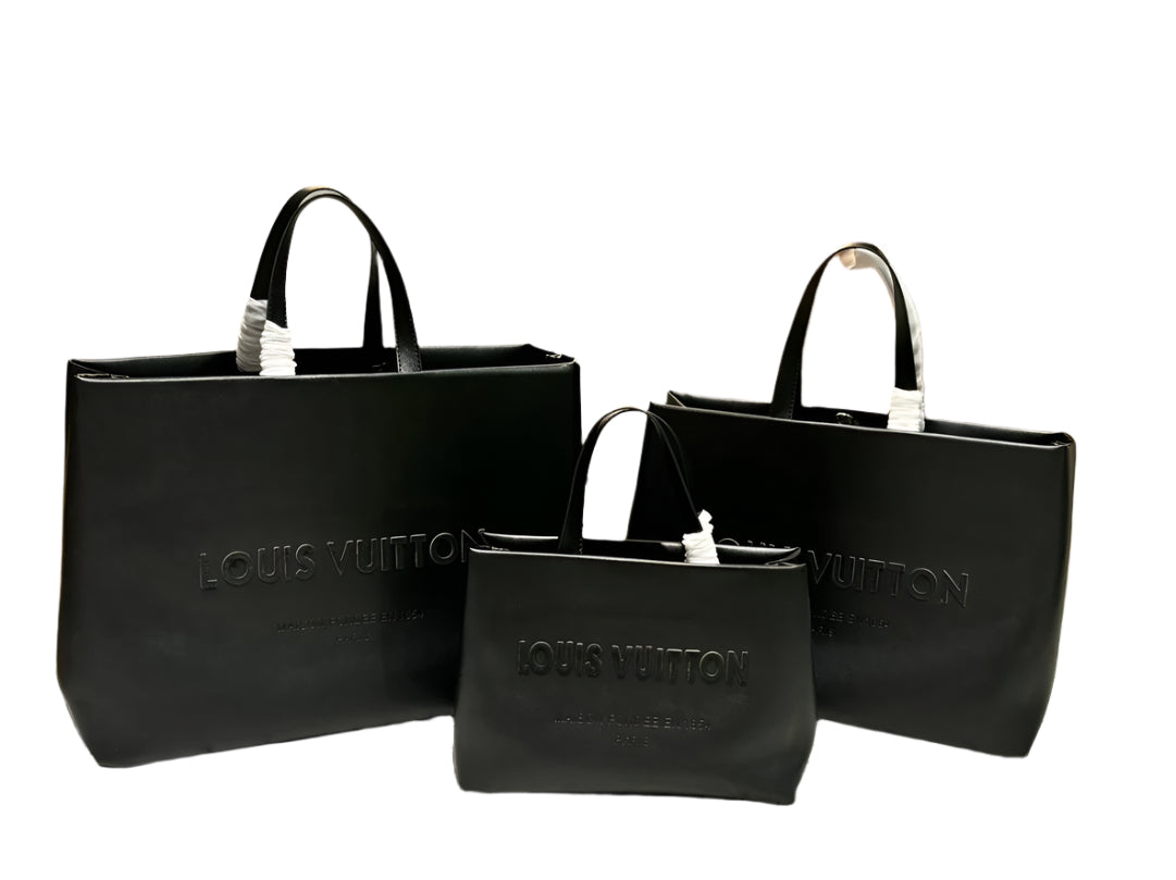 Louis Vuitton Shopper Tote Black - TruVybe Essentials