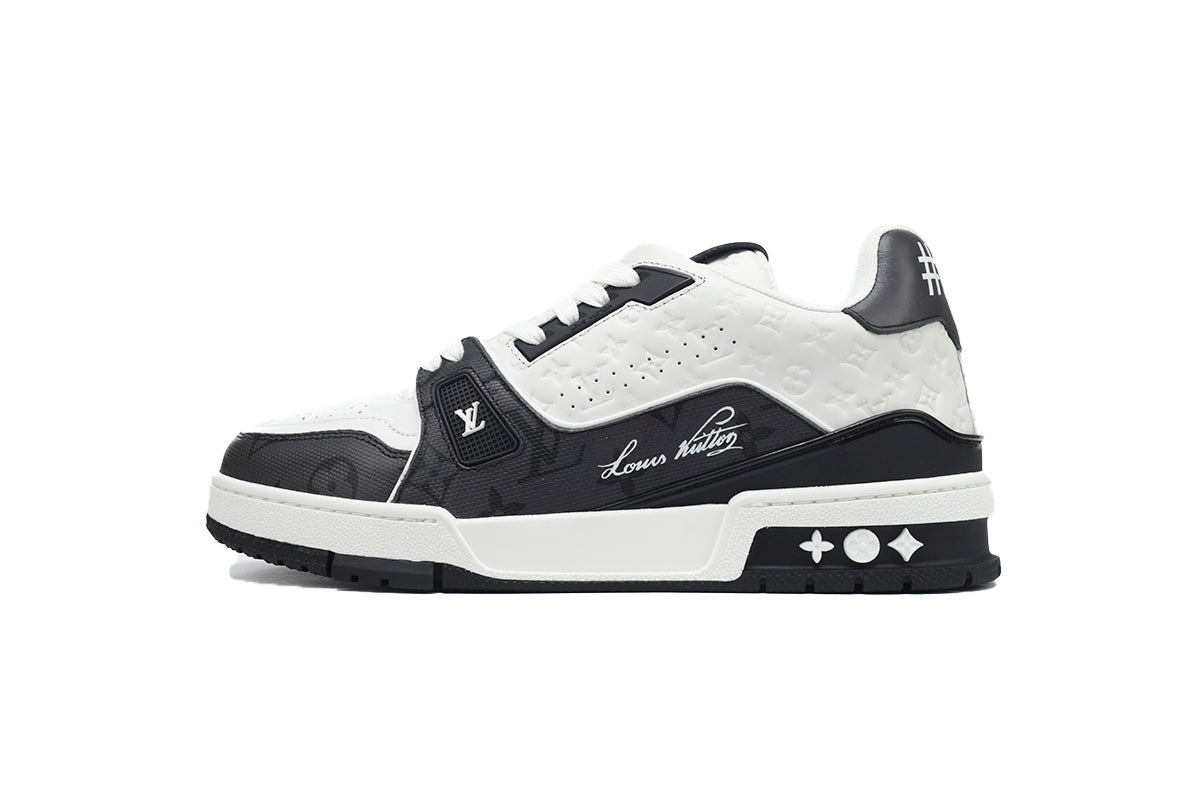 Louis Vuitton Trainer White/Black - TruVybe Essentials
