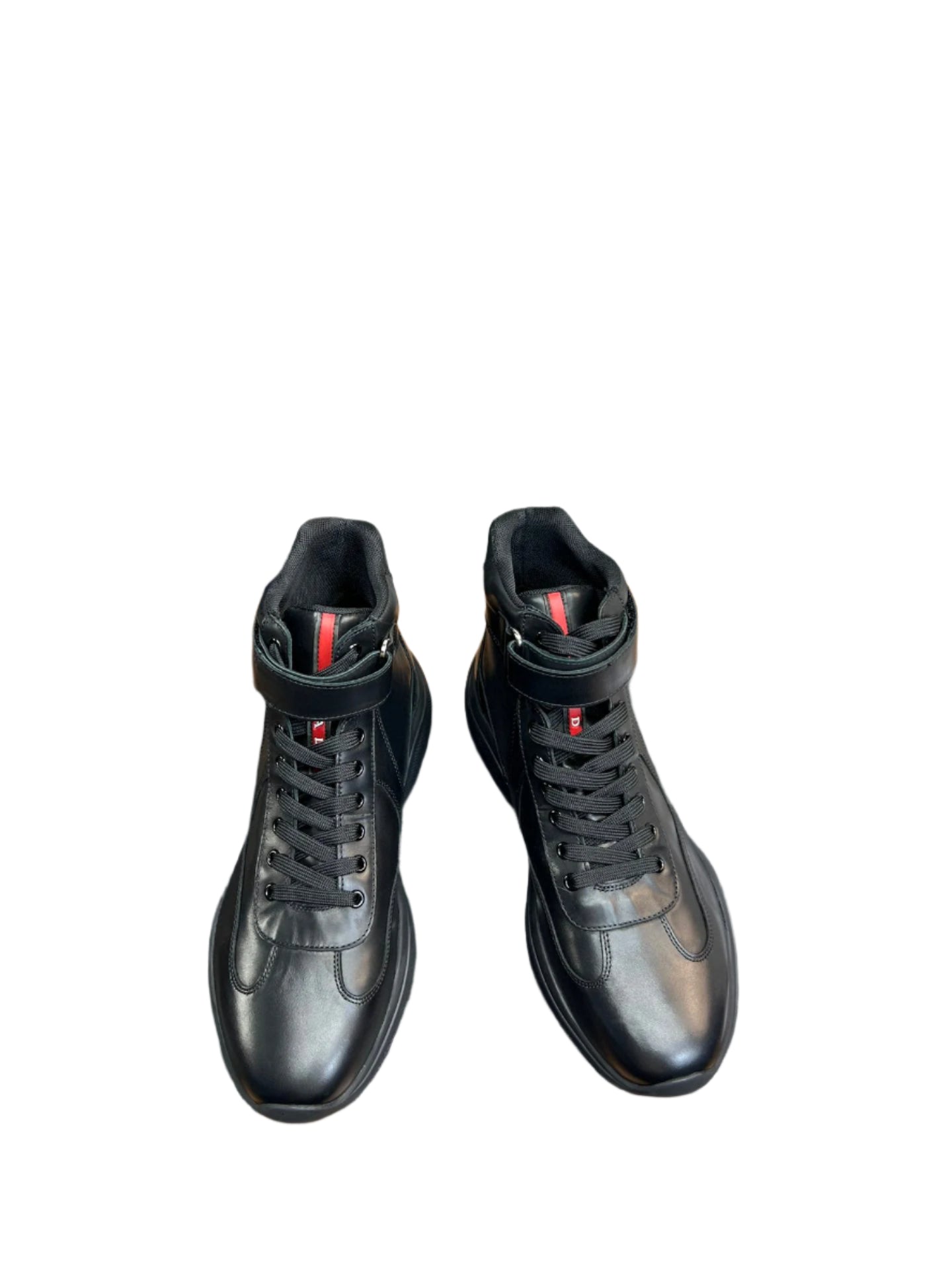 Prada Americas Cup High Boot Matte Black - TruVybe Essentials