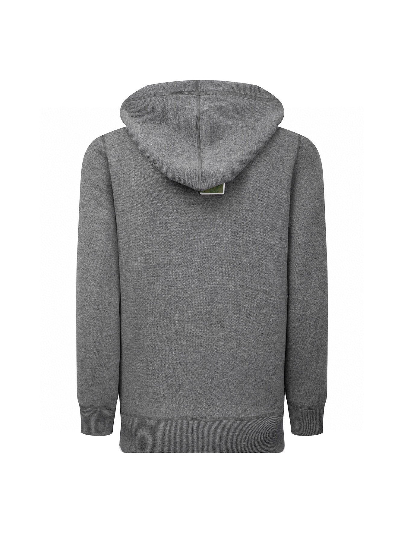 Zip-Up Long-Sleeved Reversible Hoodie