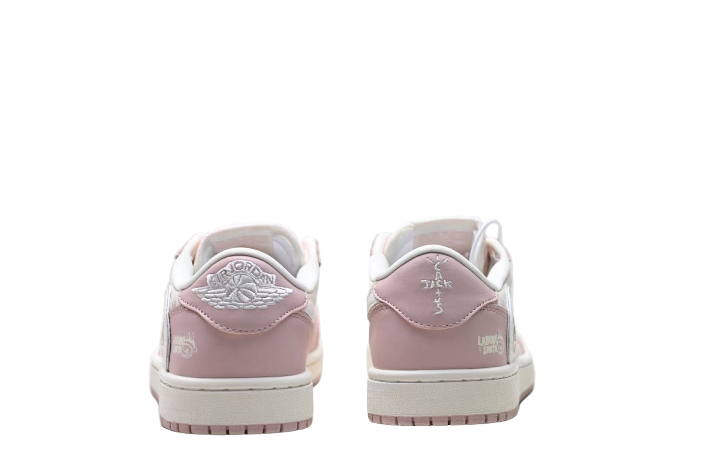 Travis Scott–Inspired La Bubu Custom Sneaker • Frosted Pink