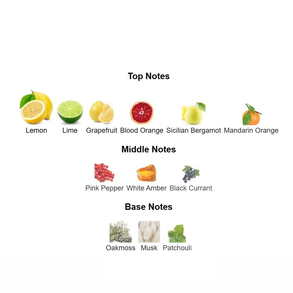 Vibrant Citrus & Amber Musk Edition — 100 mL Eau de Parfum