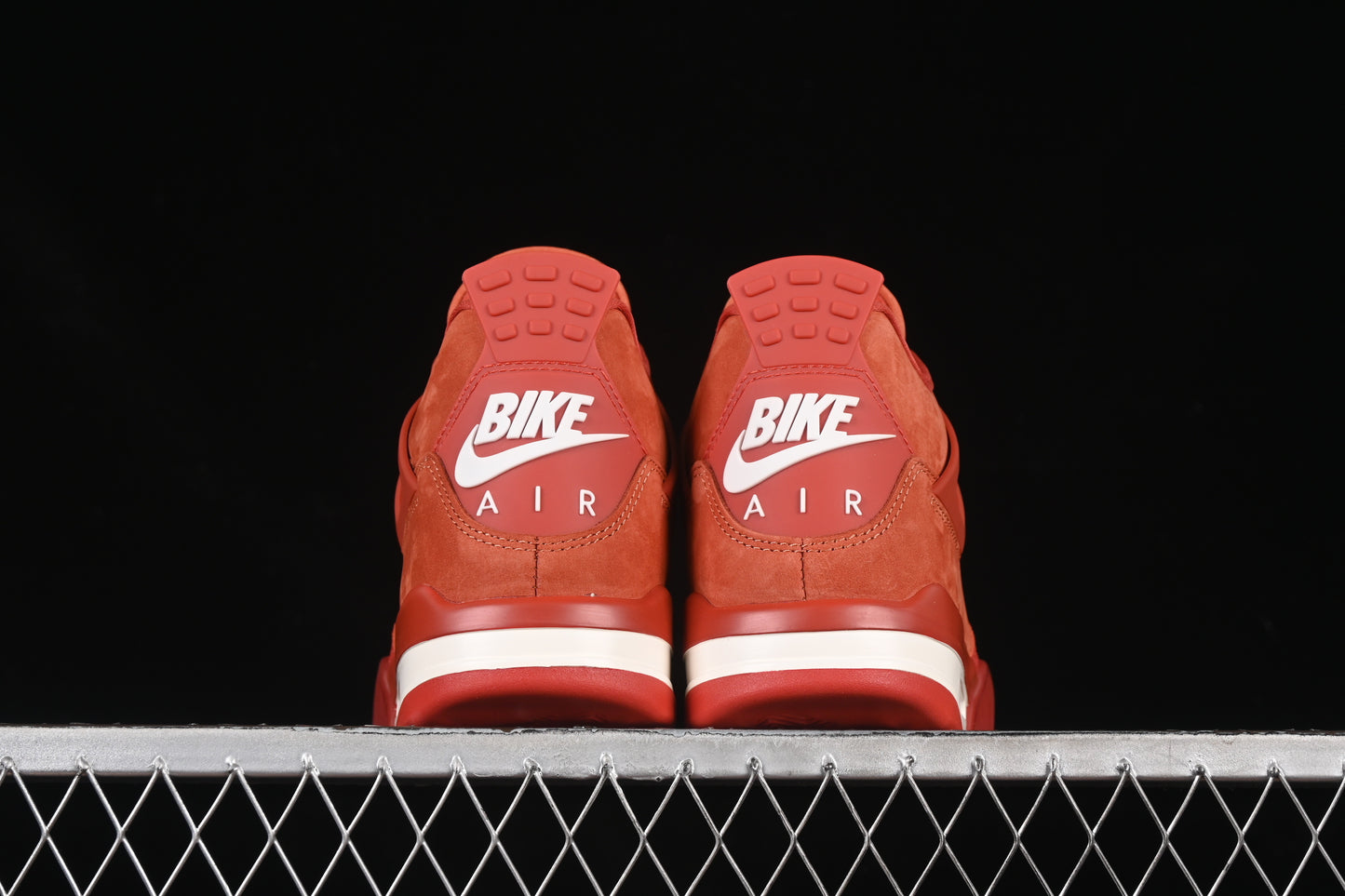 BMX-Inspired “Brick by Brick” High-Top Sneaker – Orange Suede Edition