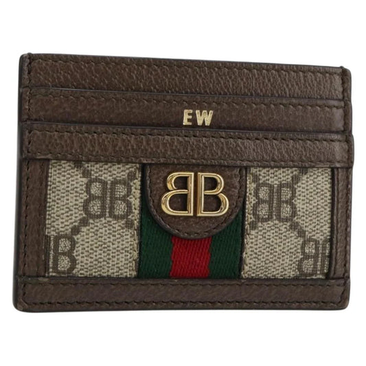 BB Hacker Project GG Collaboration Card Case Leather Auth