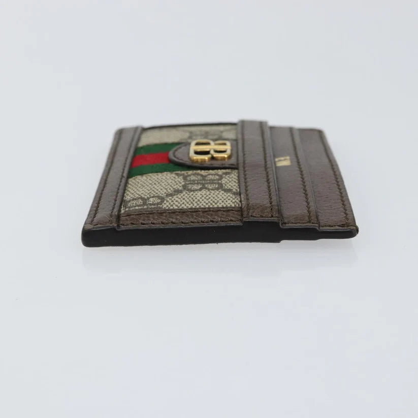 BB Hacker Project GG Collaboration Card Case Leather Auth