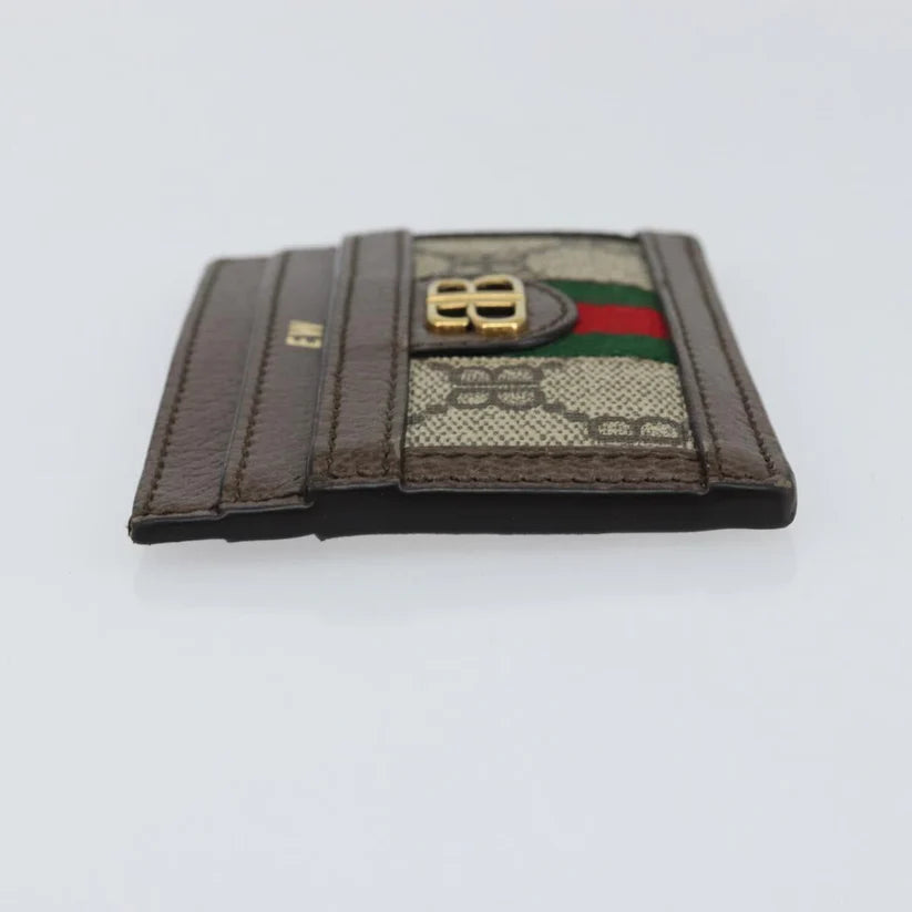 BB Hacker Project GG Collaboration Card Case Leather Auth
