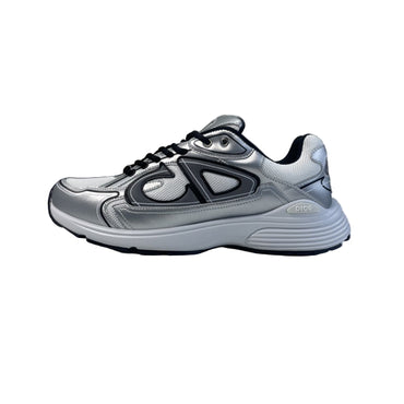 B30 Countdown Silver Sneaker – Technical Mesh with Reflective CD30 Signature