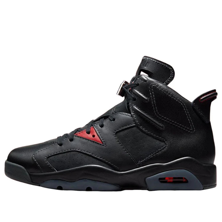 High-Top Sneaker – Burgundy & Black  J6 Bin 23