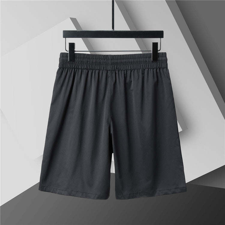 Quick-Dry Drawstring Swim Shorts