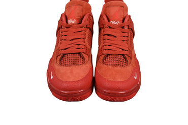 BMX-Inspired “Brick by Brick” High-Top Sneaker – Orange Suede Edition