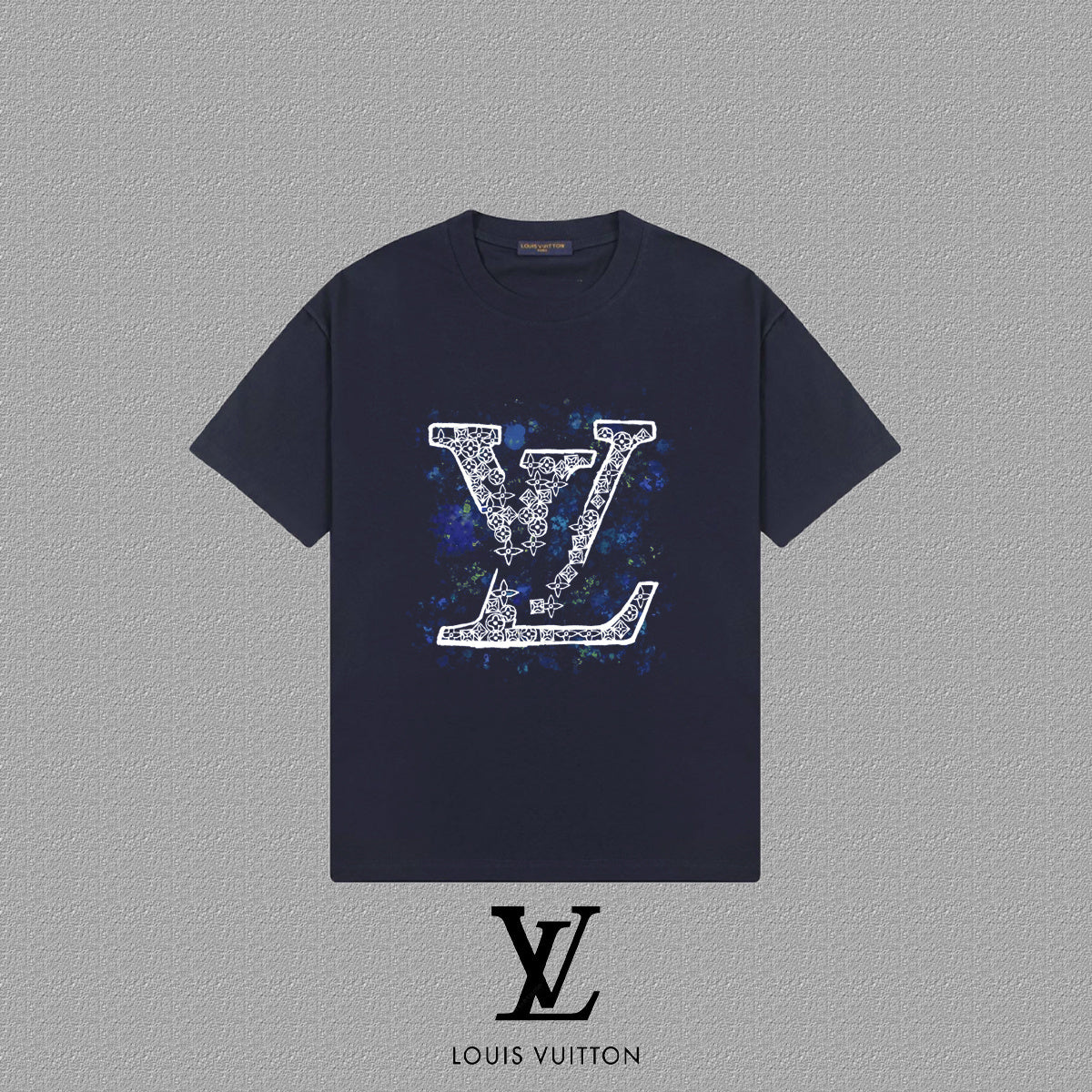 Custom Embellished Cotton T-Shirt – Beaded Signature Design