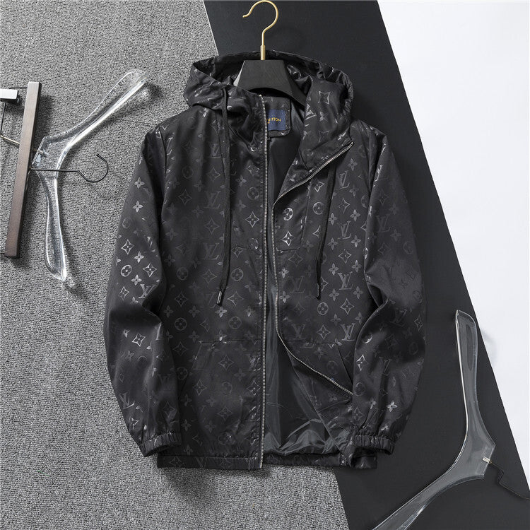 Monogram Windbreaker Jacket – Lightweight Layer