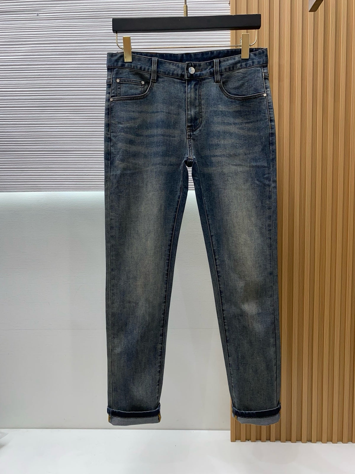 Men's  Jeans Vintage Wash Slim Fit