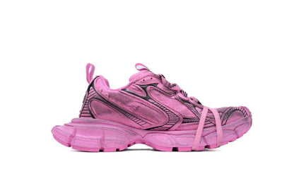 5000 Luxury Runner Sneaker – Canvas Pink Edition - TruVybe Essentials