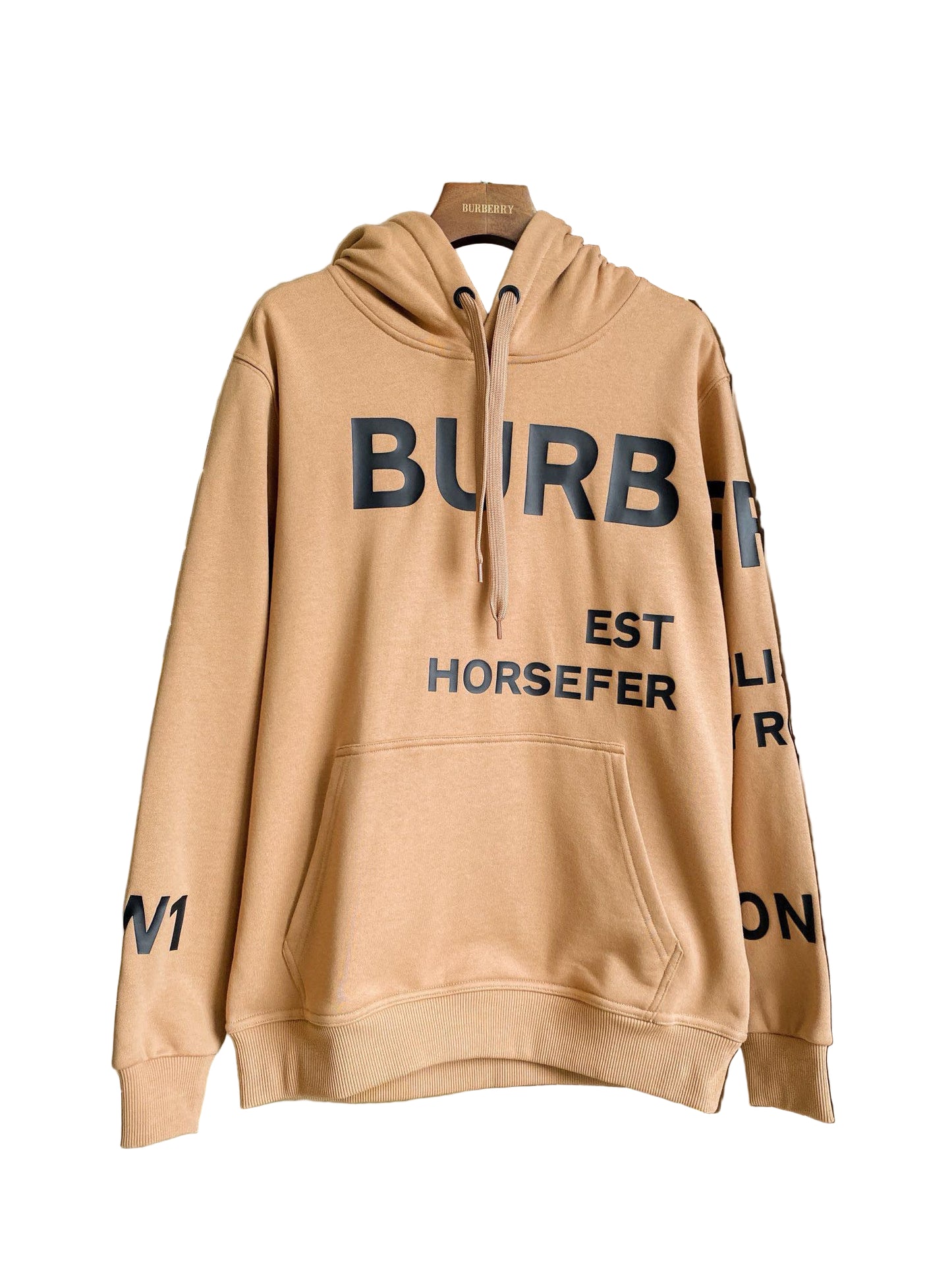 Beige hoodie 
