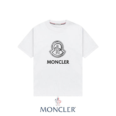 Monclear Logo  T Shirt Black/White - TruVybe Essentials